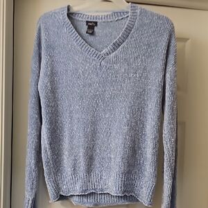 Rue21 Sky Blue V-Neck Sweater